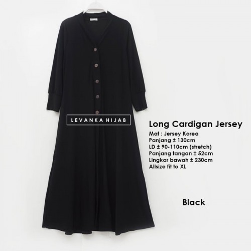 CCb-013 LONG CARDI JERSEY